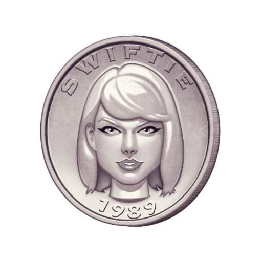 Taylor Swift Coin Image